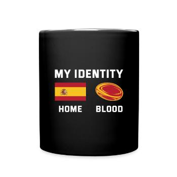 My Identity Spain Rugby - Full Colour Mug - black - Front