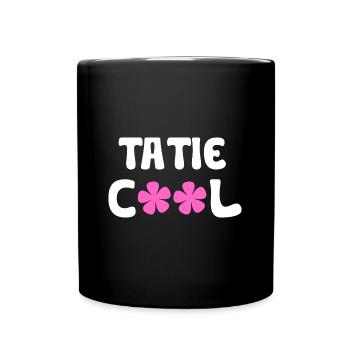 tatie cool - Mug uni - noir - Devant