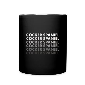 Chien Corgi - Mug uni - noir - Devant