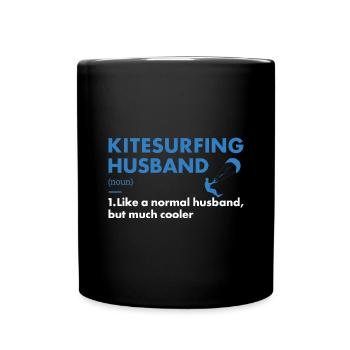 Sport Mari Kitesurf - Mug uni - noir - Devant