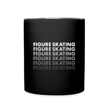 Sport Figure Skating - Full Colour Mug - black - Front