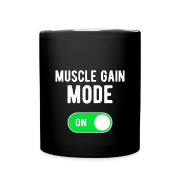 Mode de gain musculaire ON Gym Entraînement de musculation - Mug uni - noir - Devant