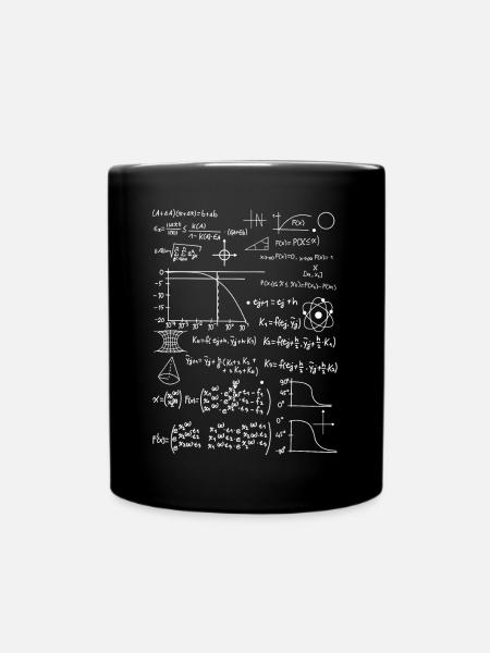 Mathématiques en génie électrique - Mug uni - noir