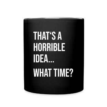 Drôle de sort Cadeau Drôle De Drôles De Sorts Drôles - Mug uni - noir - Devant