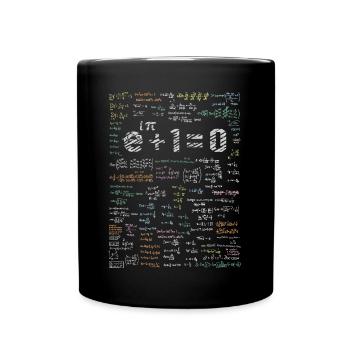 Formule de fonction exponentielle en génie électrique - Mug uni - noir - Devant
