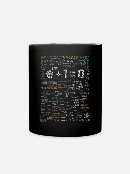Formule de fonction exponentielle en génie électrique - Mug uni - noir