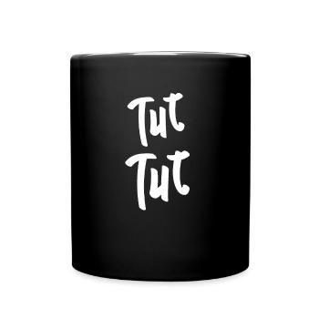 Tut Tut Hupe - Tasse einfarbig - Schwarz - Vorne