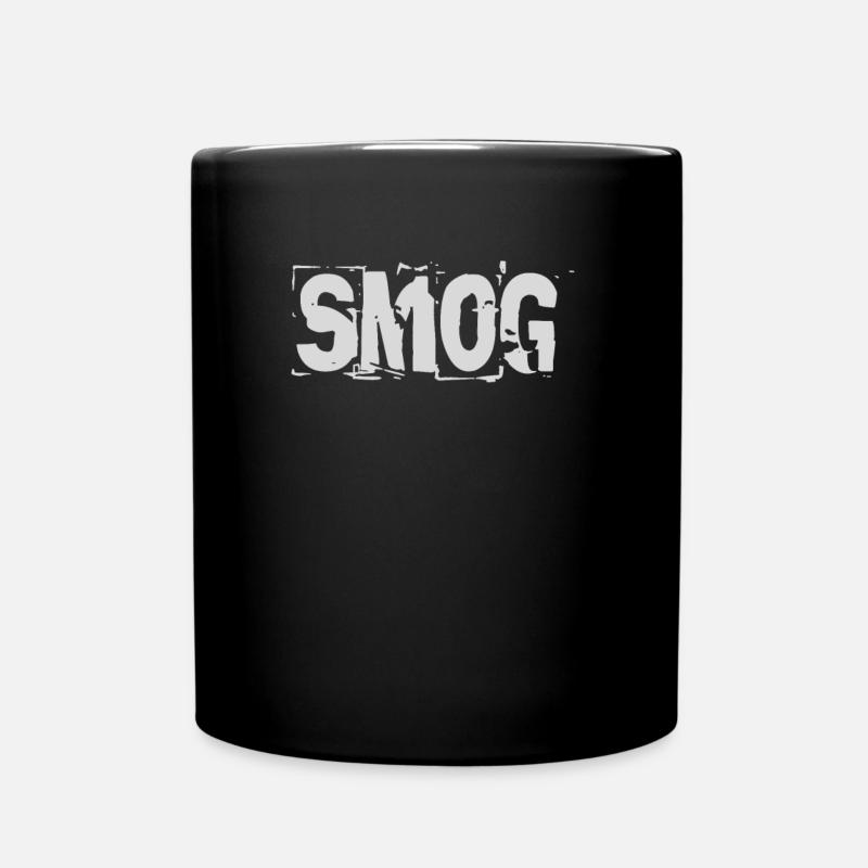 Smog - Tasse einfarbig - Schwarz