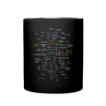 Ingenieur Formelsammlung - Tasse einfarbig - Schwarz - Vorne
