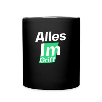 Everything under control with God - Full Colour Mug - black - Front