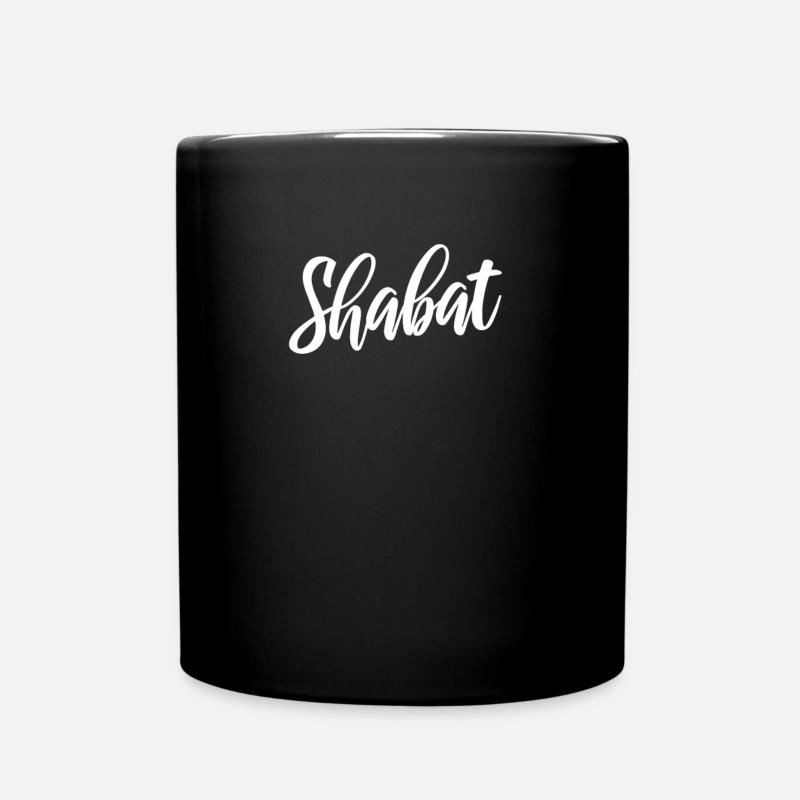 Shabat Vêtements chrétiens - Mug uni - noir