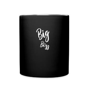 Big Boss Cadeau de chef d’entreprise - Mug uni - noir - Devant