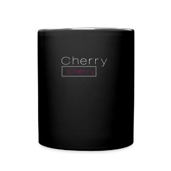 Cherry Cherry - Full Colour Mug - black - Front