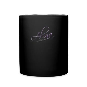 Alina - Tasse einfarbig - Schwarz - Vorne