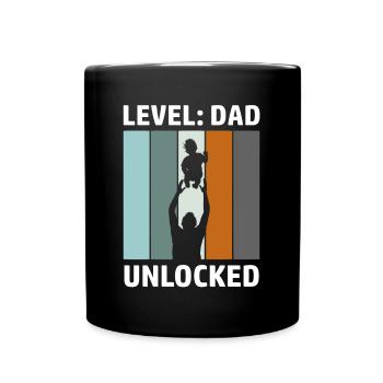 Papa Geschenk Geschenkidee für Väter - Tasse einfarbig - Schwarz - Vorne