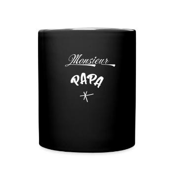 cadeau papa humour - Mug uni - noir - Devant