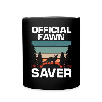 Conception de coyote pour les réacteurs de coyote - Mug uni - noir - Devant