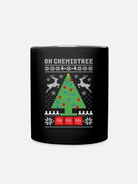 Chemistree Laid Noël - Mug uni - noir