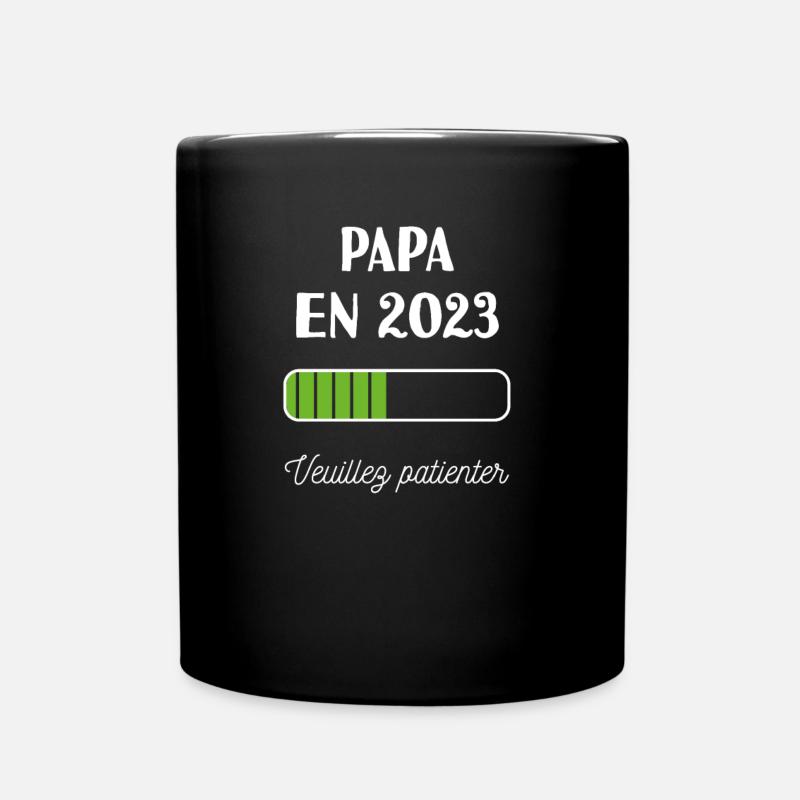 Père en 2023 - Mug uni - noir