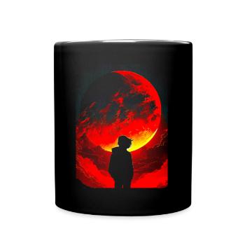 Red Sun - Full Colour Mug - black - Front
