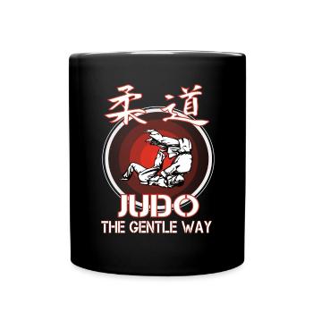 The Cool Judo The Gentle Way Outfit - Full Colour Mug - black - Front