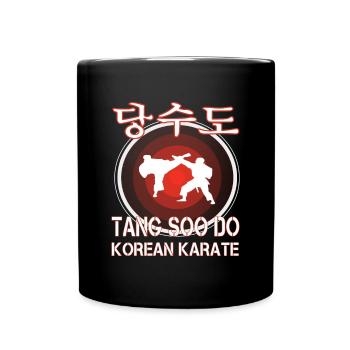 Tang Soo Do le design de karaté coréen - Mug uni - noir - Devant