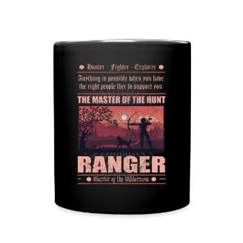 Ranger 2 - Tasse einfarbig - Schwarz - Vorne