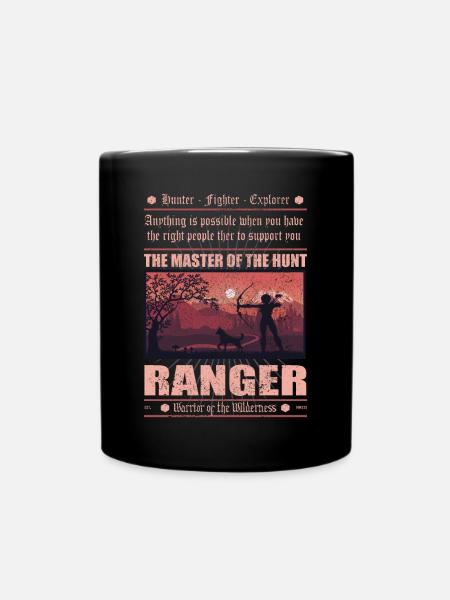 Ranger 2 - Tasse einfarbig - Schwarz