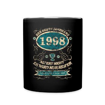 1998 Le meilleur design vintage - Mug uni - noir - Devant