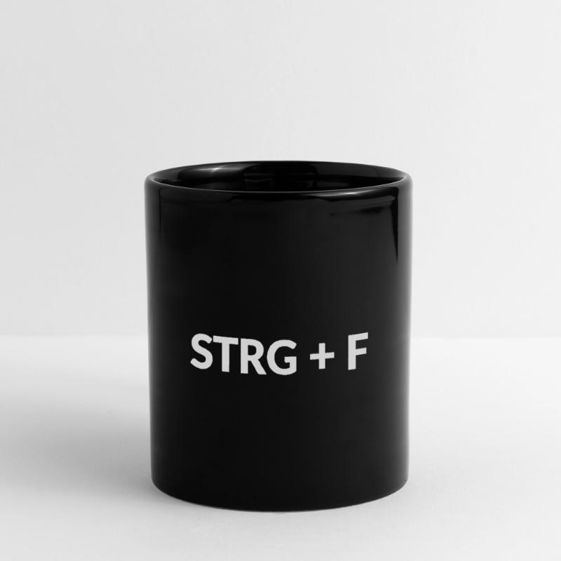 Ctrl + F - Search Function Shortcut Design Full Colour Mug