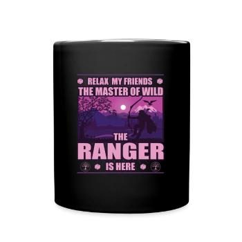 Ranger - Masters of the Wilderness: Explore Nature - Full Colour Mug - black - Front