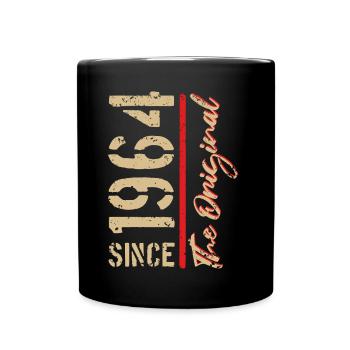 1964 L’original - année de naissance, année - Mug uni - noir - Devant