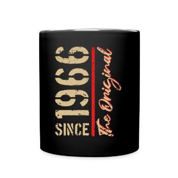 1966 The Original - year of birth, year - Full Colour Mug - black - Front
