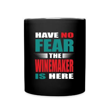 Have no Fear the Winzer is here Outfit - Full Colour Mug - black - Front