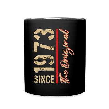 1973 The Original - année de naissance, année - Mug uni - noir - Devant