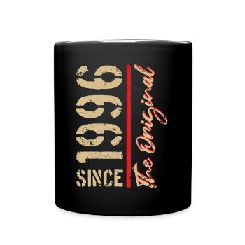 1996 L’original - Année, Année de naissance - Mug uni - noir - Devant