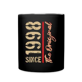1998 L’original - Année, Année de naissance - Mug uni - noir - Devant