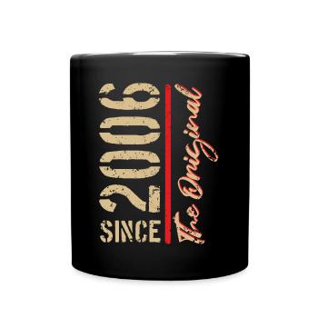 2006 The Original - Year, Year of Birth - Full Colour Mug - black - Front