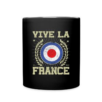 Cool France Design - Mug uni - noir - Devant