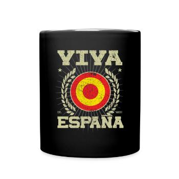 Cool Spain Design - Mug uni - noir - Devant