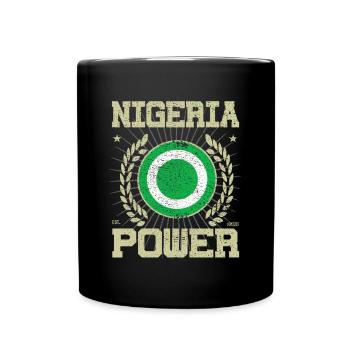 Cool Nigeria Design - Mug uni - noir - Devant
