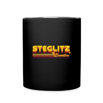 cooles Steglitz Berliner Stadtteil Design - Tasse einfarbig - Schwarz - Vorne