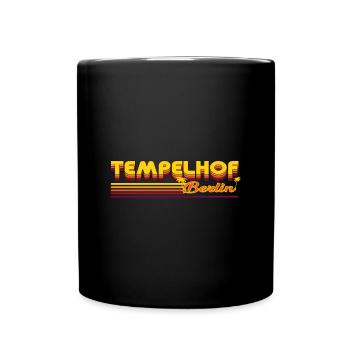 design cool du quartier de Tempelhof Berlin - Mug uni - noir - Devant