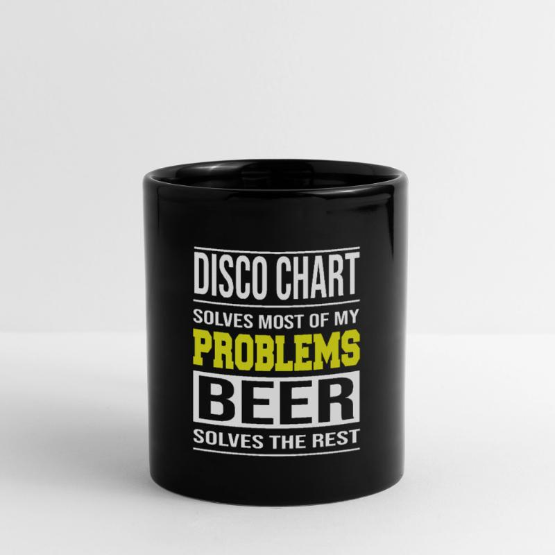 Disco Chart résout les problèmes de conception, Beer le reste Mug uni