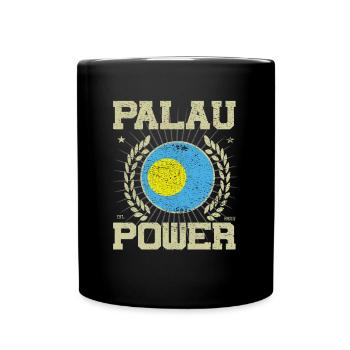 Cool Palau, Design - Mug uni - noir - Devant