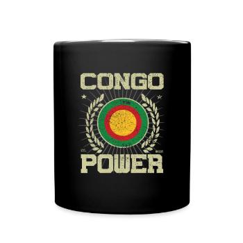 Cool Congo Design - Mug uni - noir - Devant