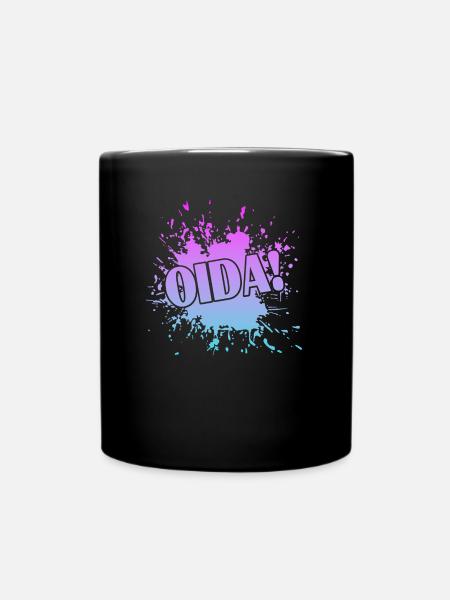 OIda - Tasse einfarbig - Schwarz