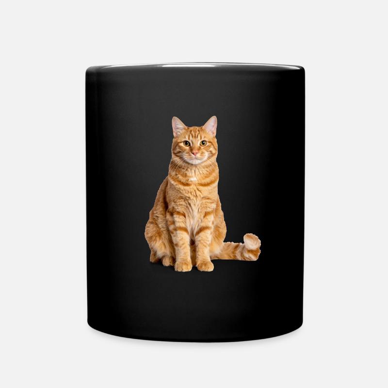 Orange Cat – Édition Good Pet - Mug uni - noir