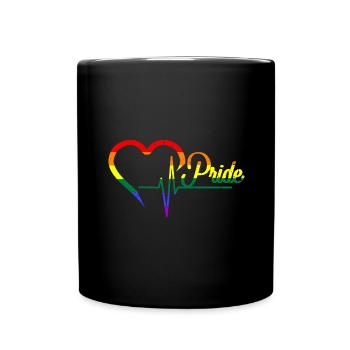 Gay Pride - Mug uni - noir - Devant