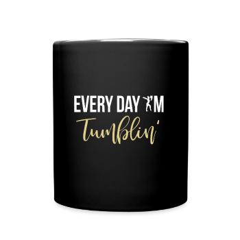 Gymnastics Gymnast Gymnastics Floor Gymnastics Gift - Full Colour Mug - black - Front